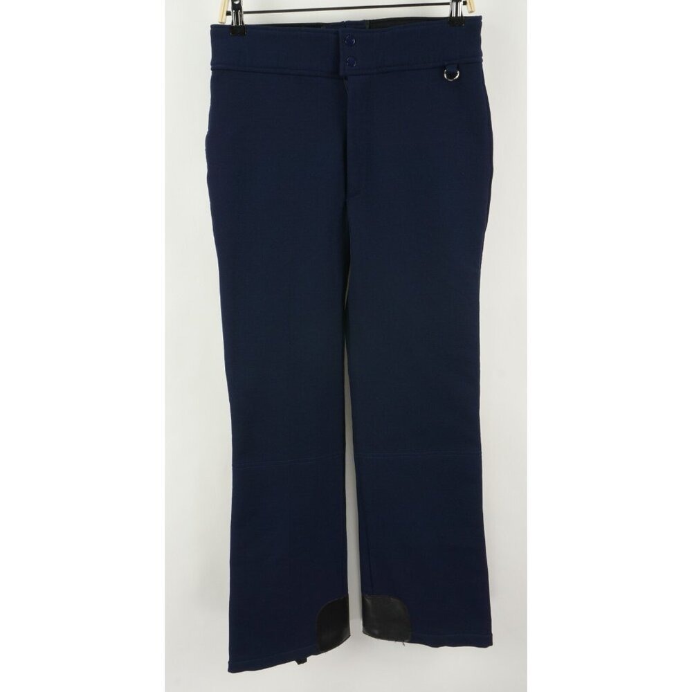 Vintage ETIREL‎ Japan Wool & Nylon Blue Equestrian Breeches Pants Men's 32 x 29